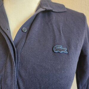 Lacoste ¾ Sleeve Polo - Navy - 34